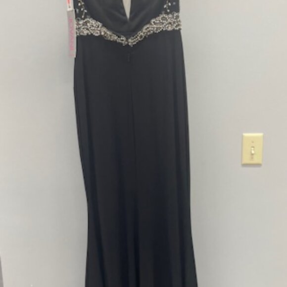 Jovani Formal Dress Style 98067 Black Size 4 NWT - Picture 6 of 8